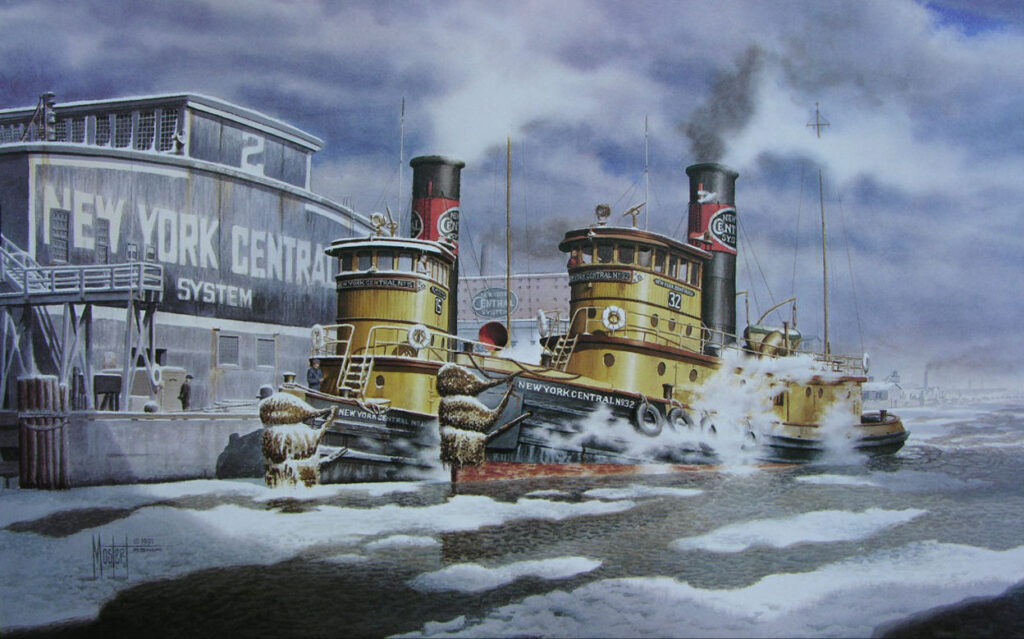 Working Up Steam, 15x24 Ltd. Ed. Offset Print (500)