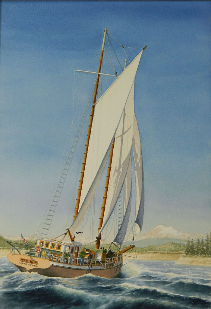 852 Schooner Merrie Ellen